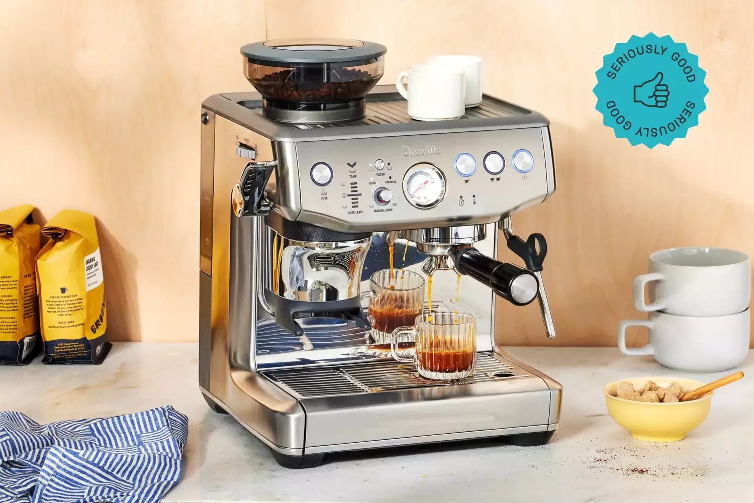 Breville Barista Express espresso machine